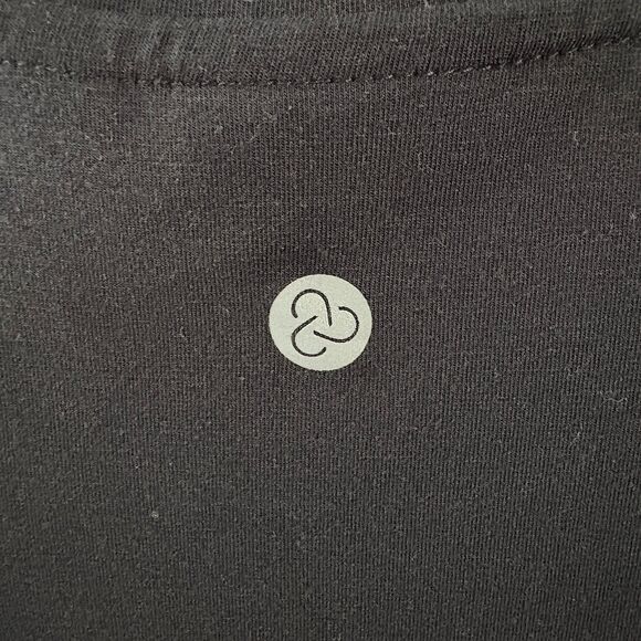 Nordstrom Zella Cropped Athletic Tank Top Womens Large Black - Picture 4 of 9